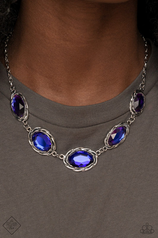 Regal Renaissance - Multicolor necklace w/ matching bracelet