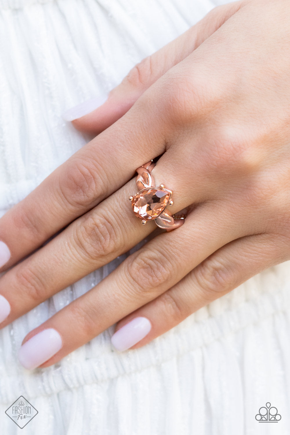 Law of Attraction - Rose Gold ring