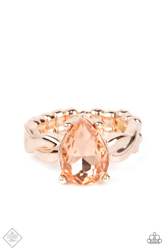 Law of Attraction - Rose Gold ring
