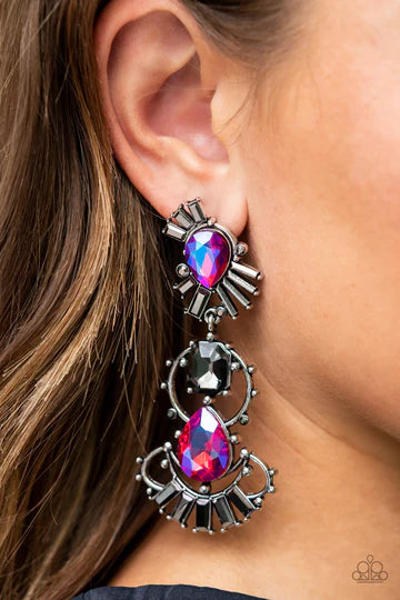 Ultra Universal-Pink post earrings