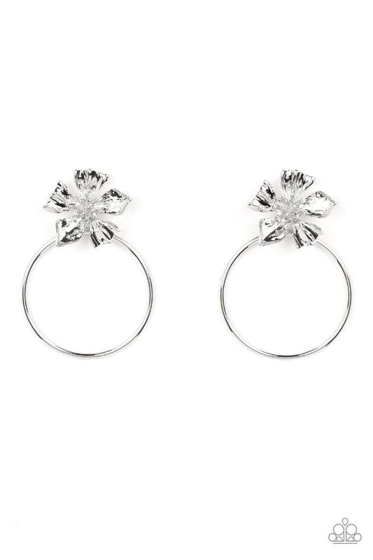 Buttercup Bliss - Silver post earrings (Life of the Party-August 2022)
