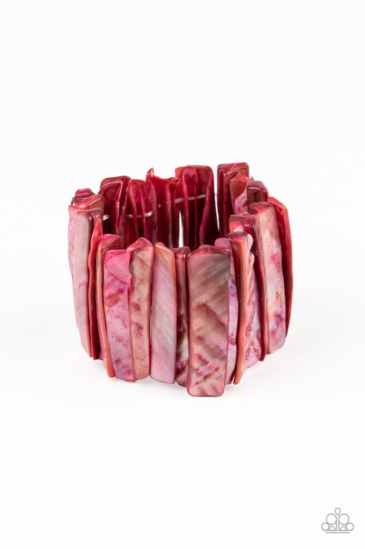 Beach Blast - Red bracelet