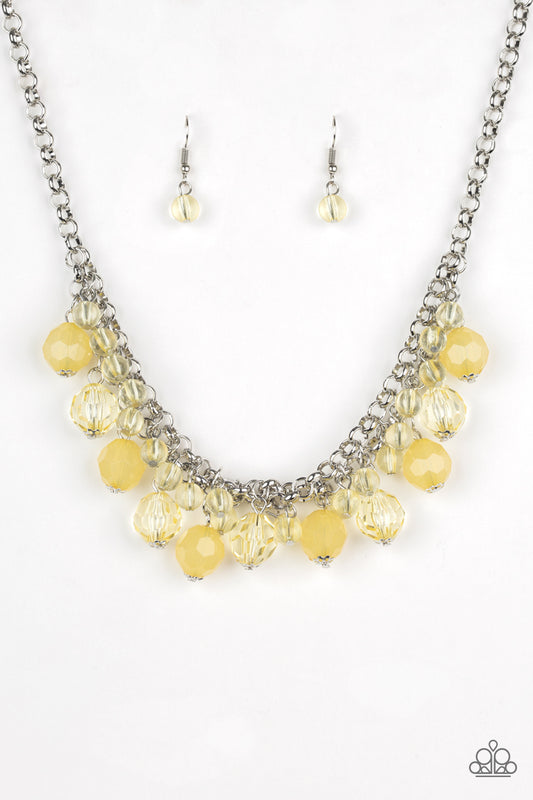 Fiesta Fabulous - Yellow necklace