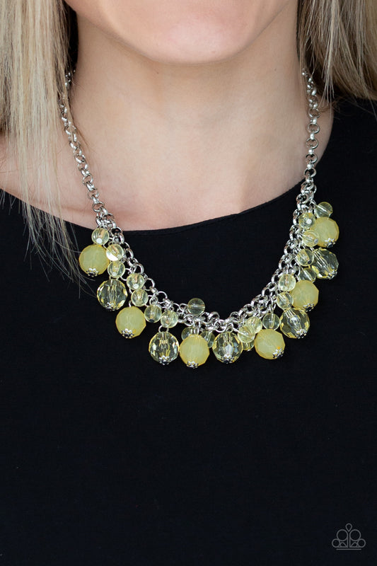 Fiesta Fabulous - Yellow necklace