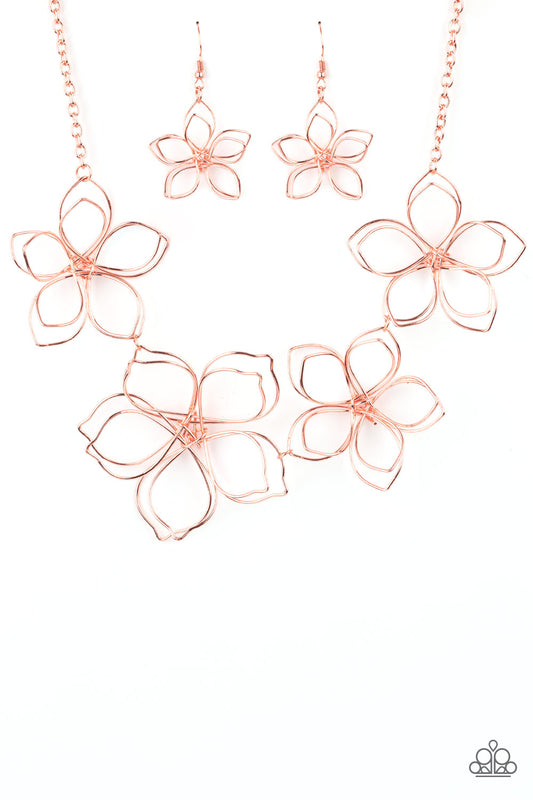 Flower Garden Fashionista - Copper necklace (2021 FALL "PREVIEW")