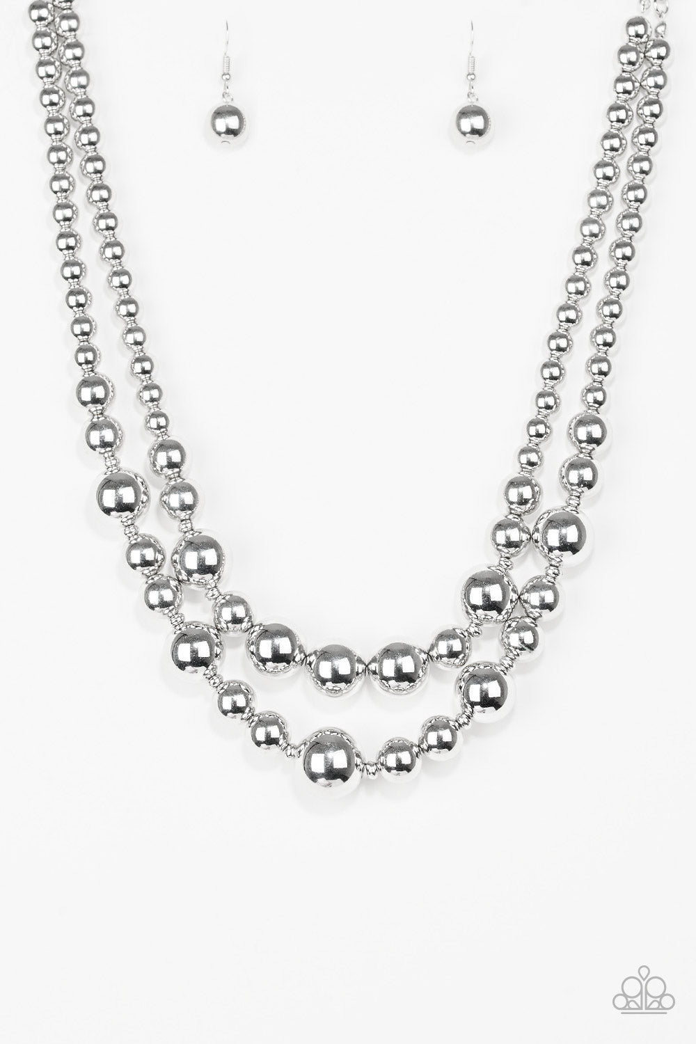 I Double Dare You - Silver necklace