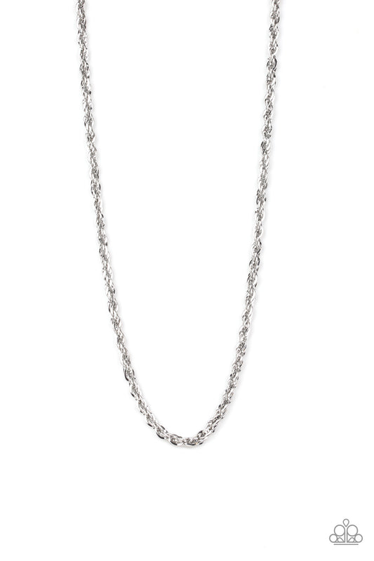Instant Replay - Silver necklace w/ matching bracelet