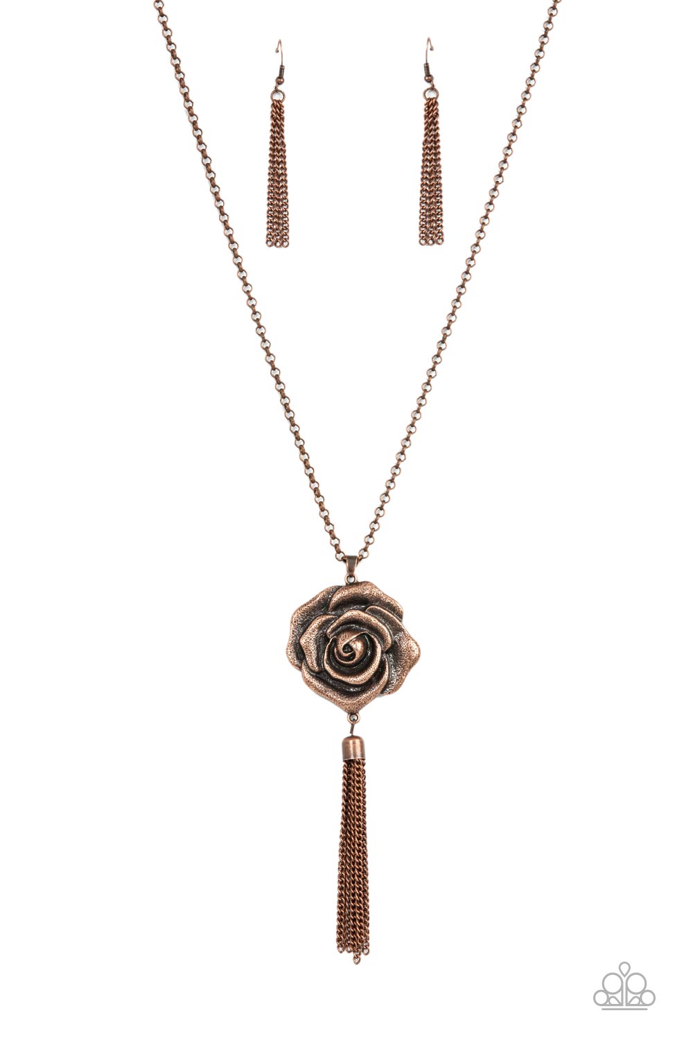 Rosy Redux - Copper necklace