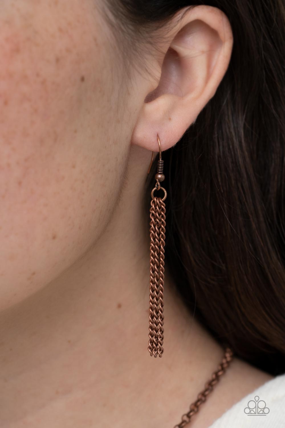 Rosy Redux - Copper necklace