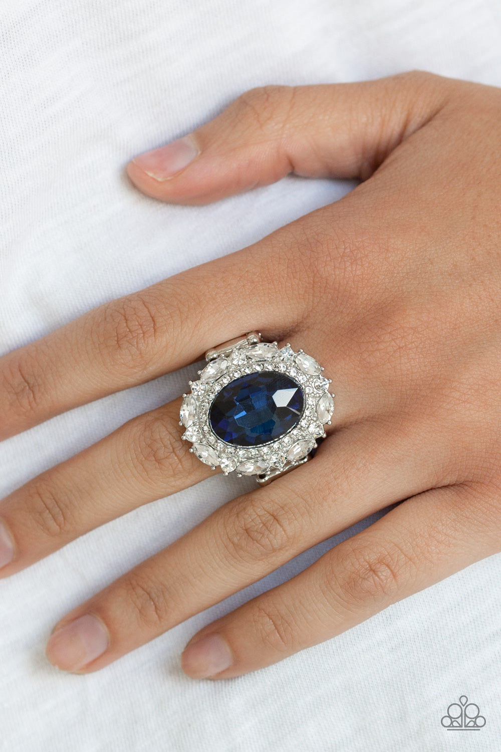 Show Glam - Blue ring