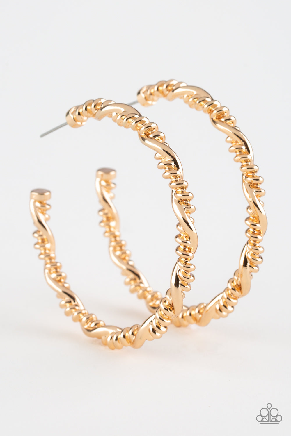 Street Mod - Gold hoop earrings