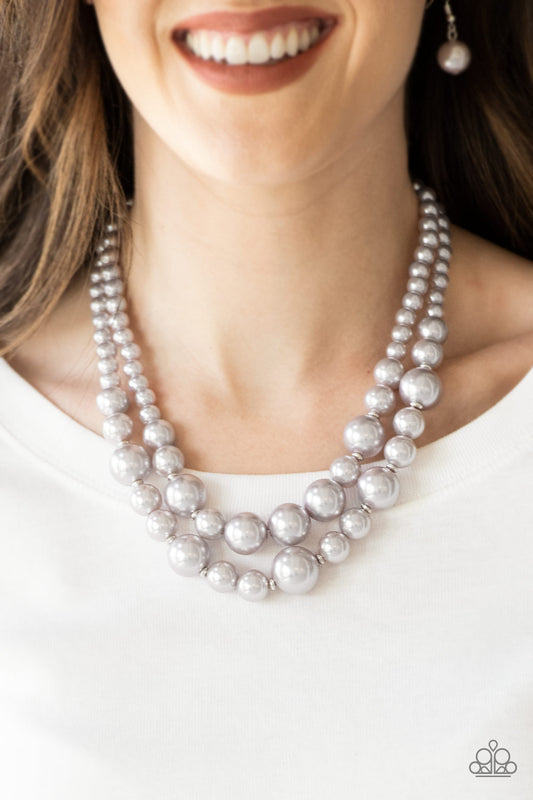 The More The Modest - Silver necklace set
