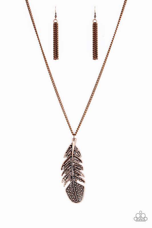Free Bird - Copper necklace