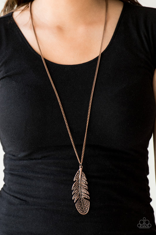 Free Bird - Copper necklace