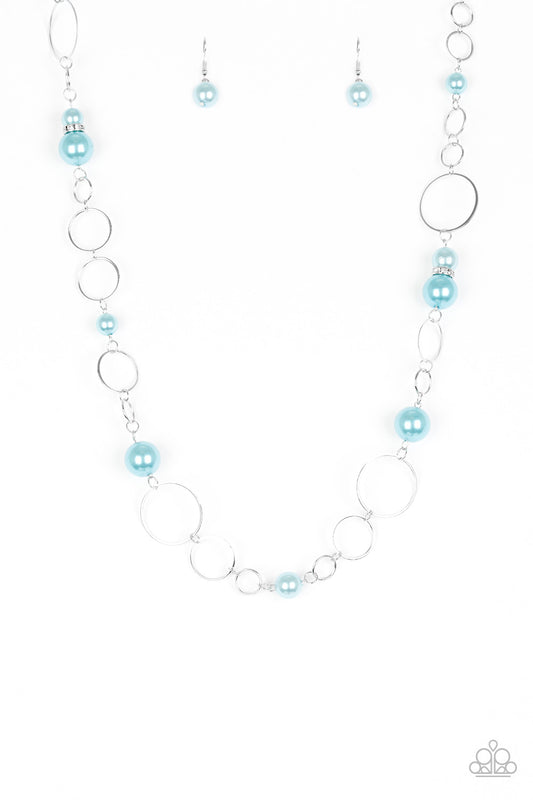 Lovely Lady Luck - Blue necklace