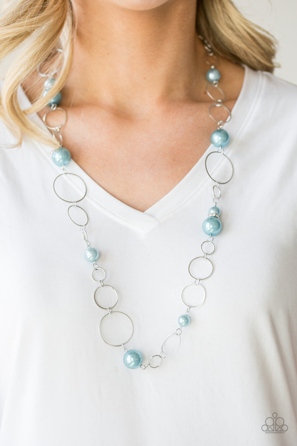 Lovely Lady Luck - Blue necklace