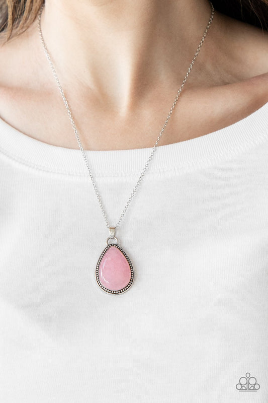 On The Home FRONTIER - Pink necklace