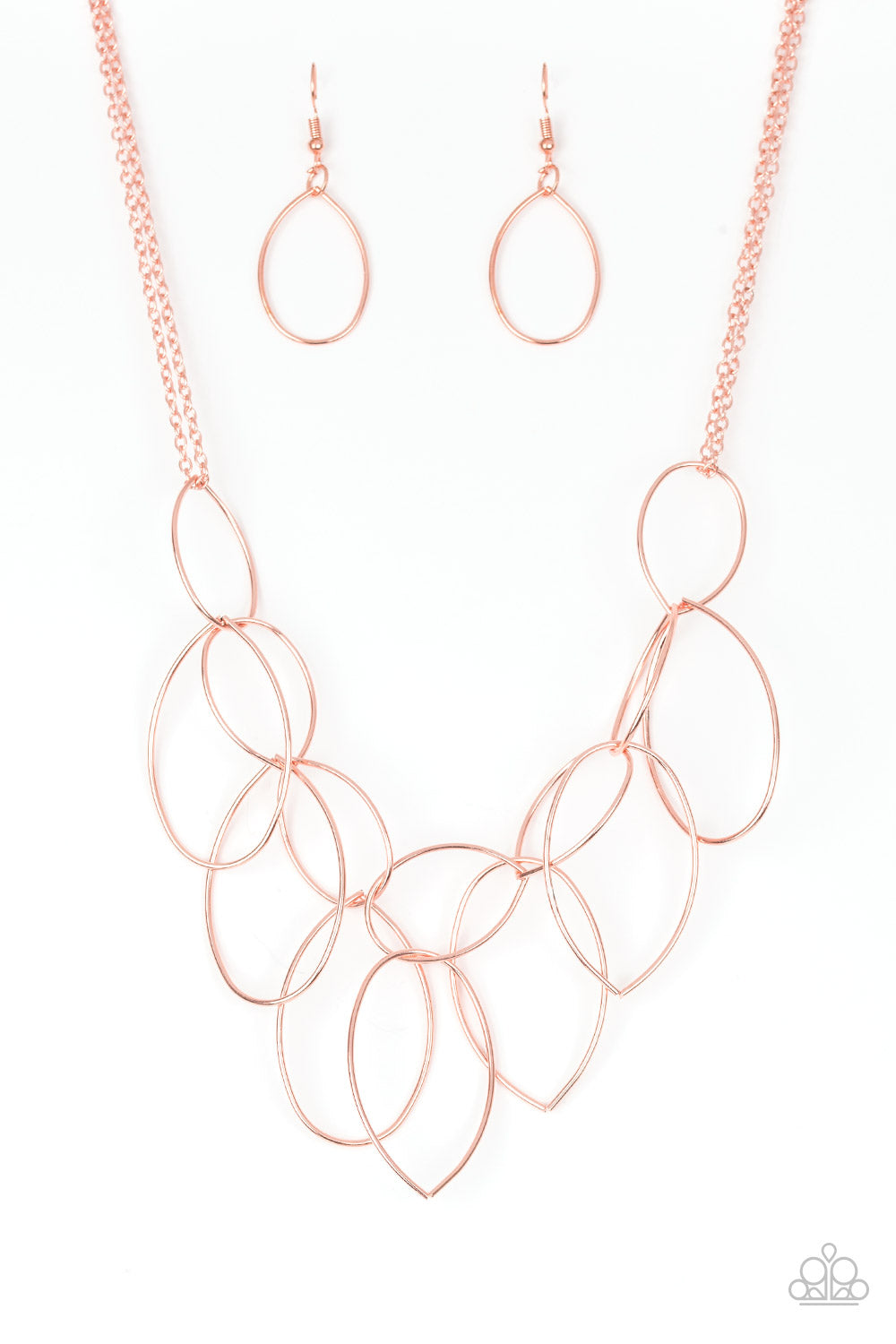 Top-TEAR Fashion - Shiny Copper necklace