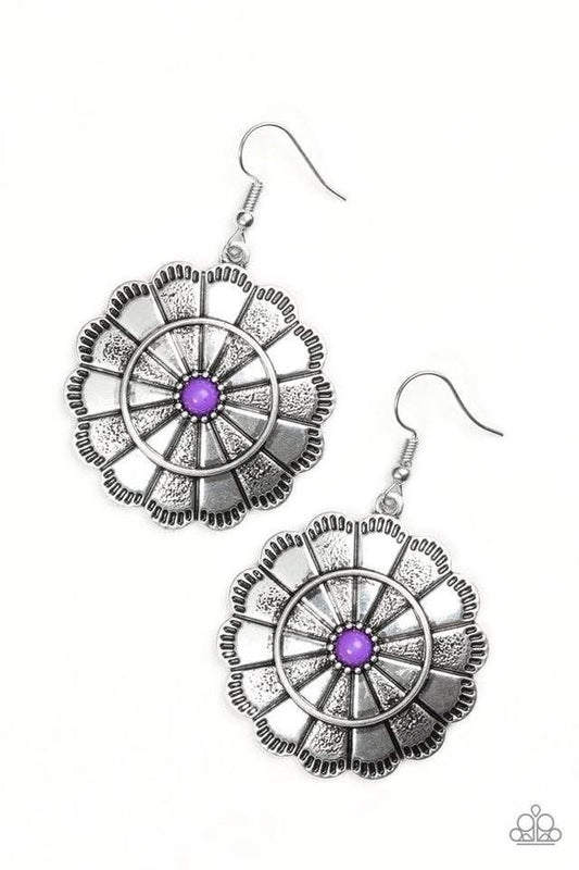 I'M NO WALLFLOWER - PURPLE earrings