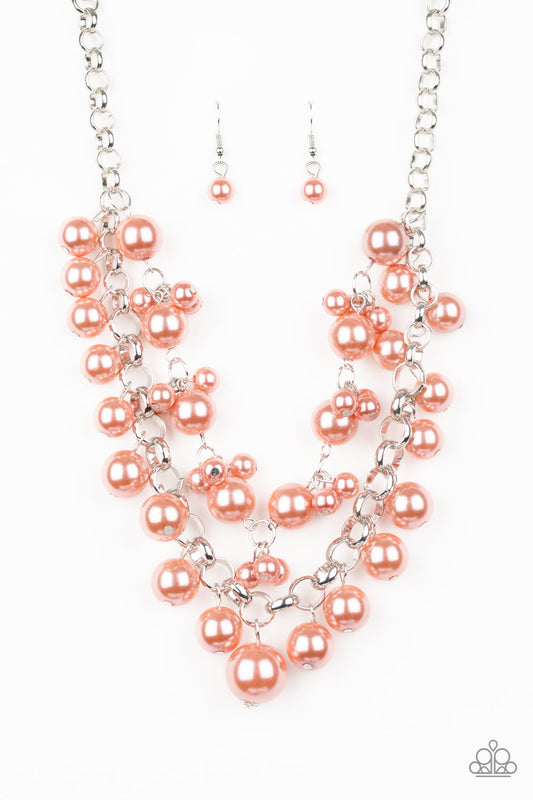 BALLROOM Service - Orange necklace set
