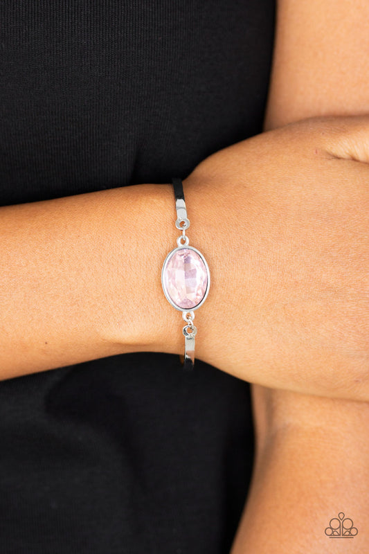 Definitely Dashing - Pink bracelet