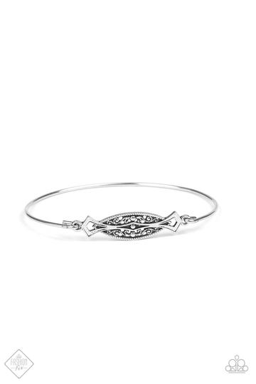 Exquisitely Empress - Silver bracelet