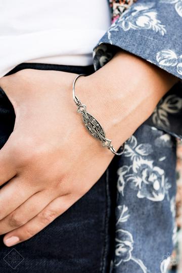 Exquisitely Empress - Silver bracelet