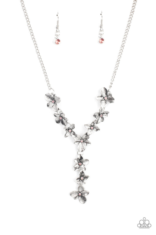 Fairytale Meadow - Pink necklace