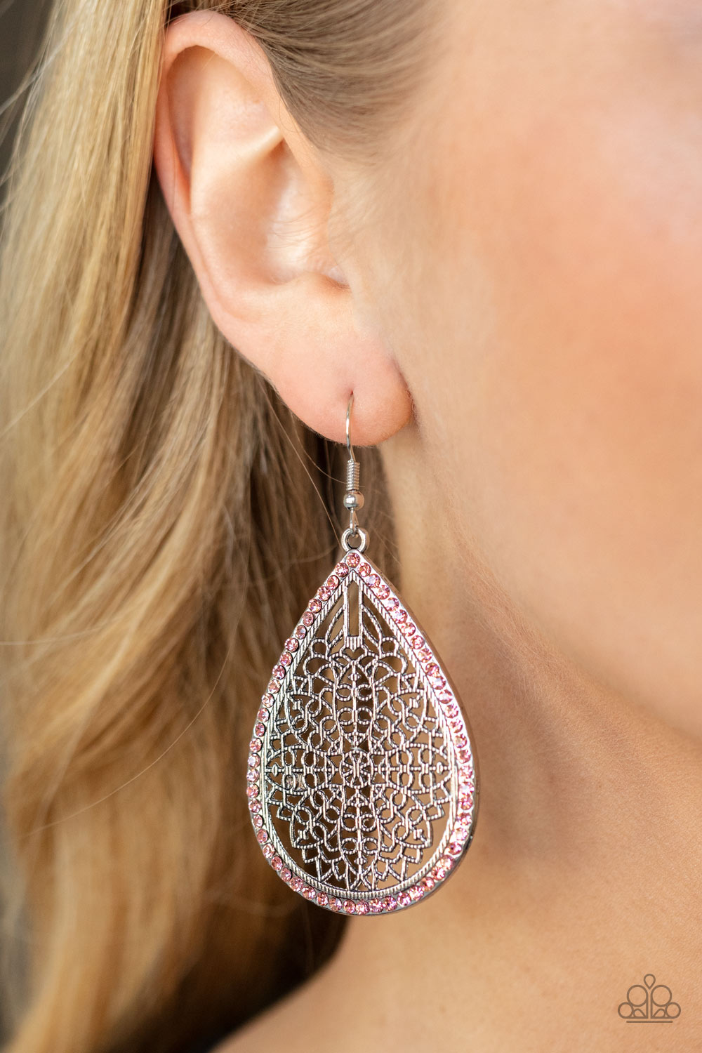 Fleur de Fantasy - Pink earrings