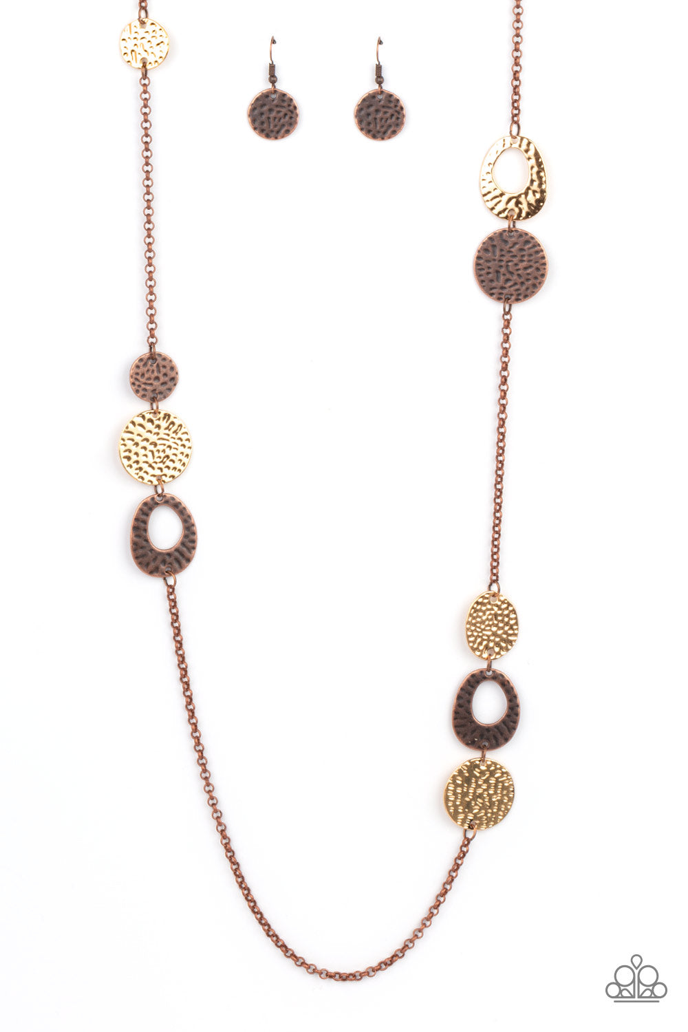 Gallery Guru - Copper/Gold necklace