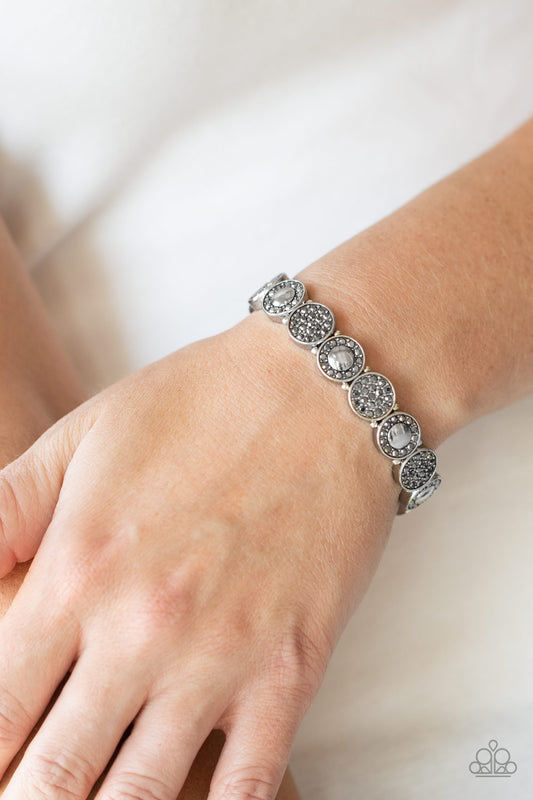 Glamour Garden - Silver bracelet