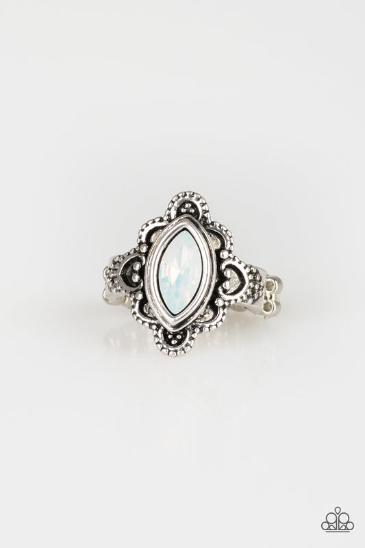 Glass Half-COLORFUL - White ring
