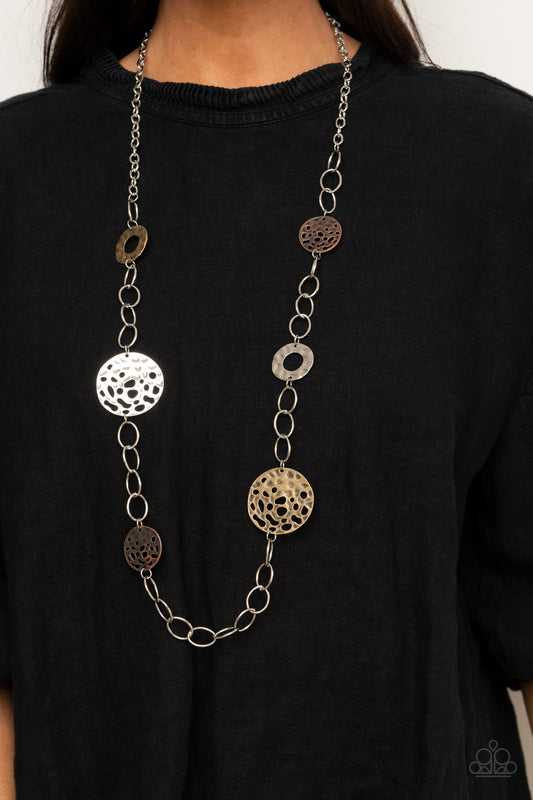 HOLEY Relic - Mixed Metal necklace