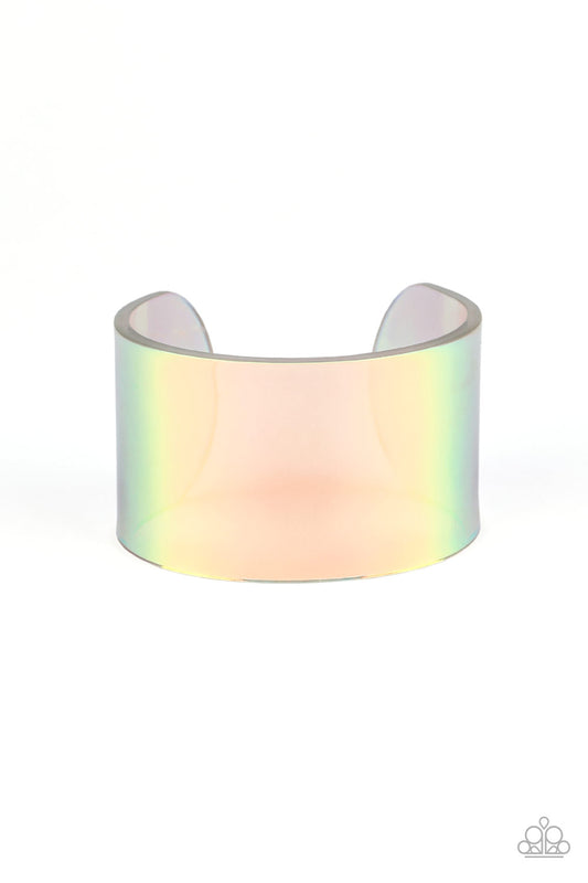 Holographic Aura - Multi cuff bracelet