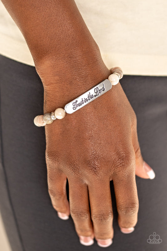 Keep The Trust - Brown bracelet