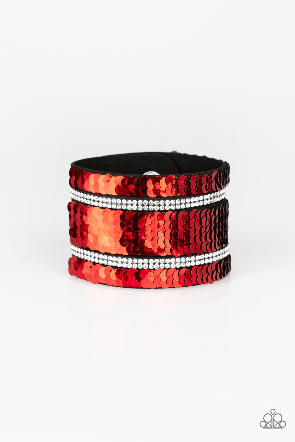 MERMAID Service - Red sequin wrapping bracelet