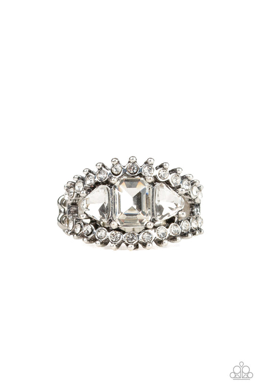 Packin Heat - White gem ring
