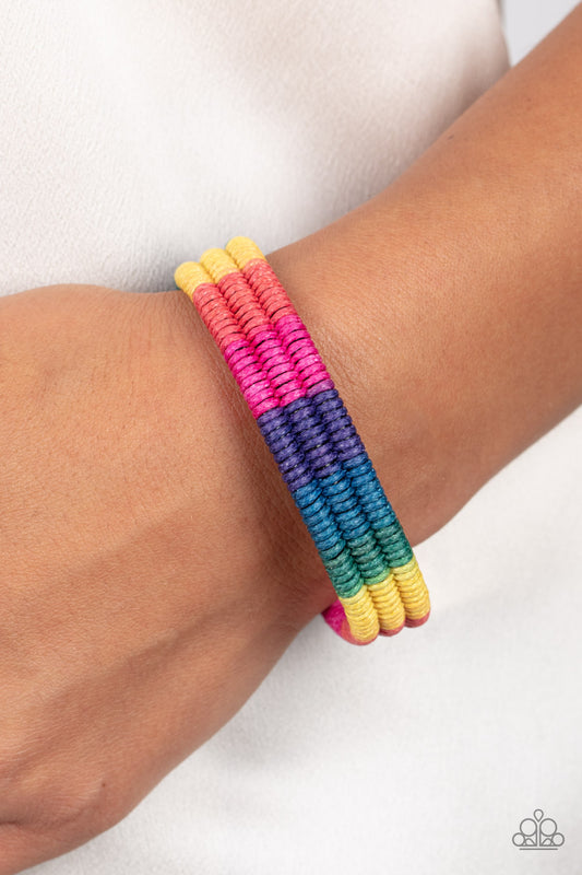 Rainbow Renegade - Multicolor Bracelet