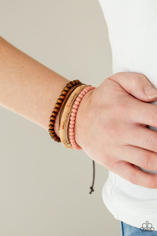 STACK To Basics - Pink urban bracelet