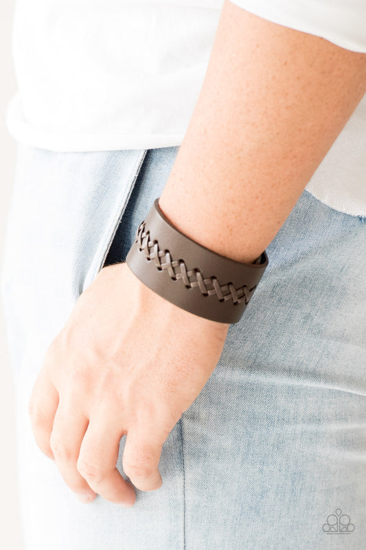 Be A Sport - Brown urban bracelet