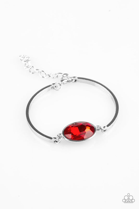 Definitely Dashing - Red Gem Bracelet