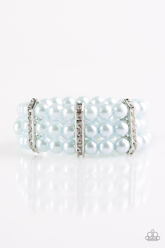 Put On Your GLAM Face - Blue bracelet