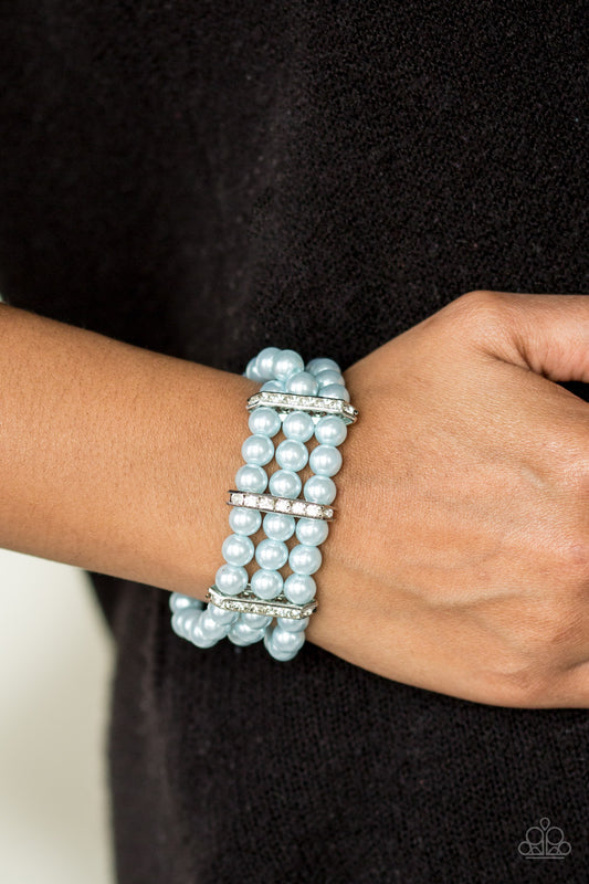 Put On Your GLAM Face - Blue bracelet