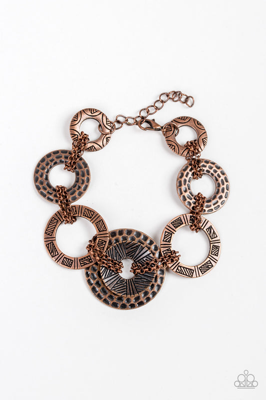 Way Wild - Copper bracelet