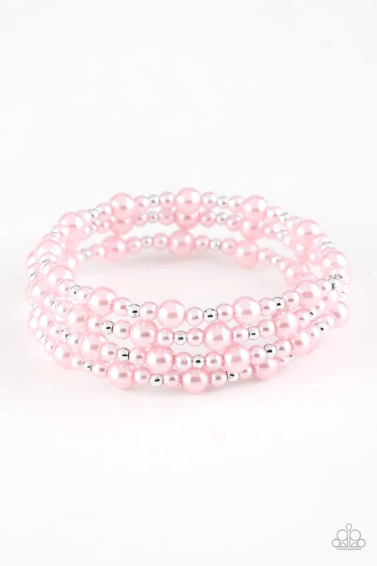 Classic Confidence - Pink Pearl Bracelet