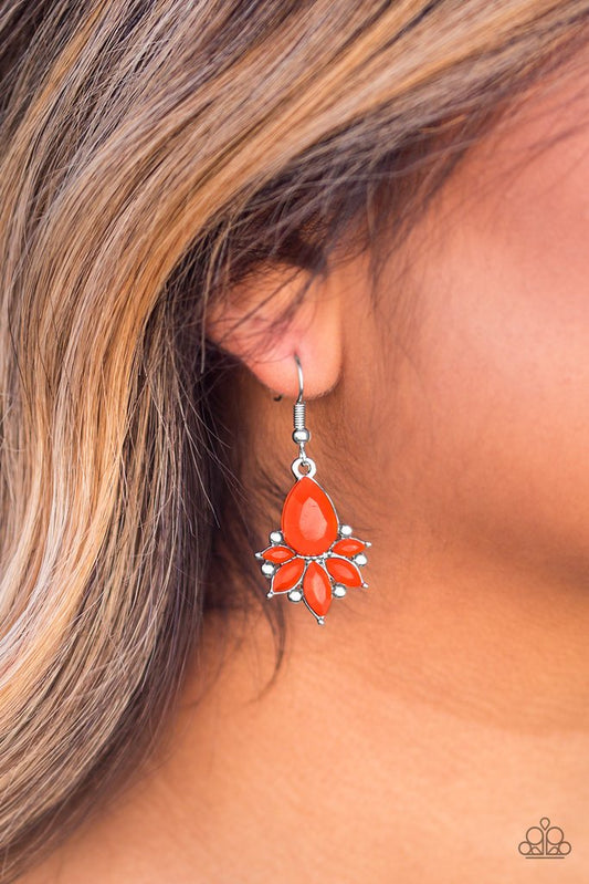 GLAM Up! - Orange Earrings