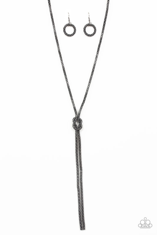Born Ready - Black/Gunmetal necklace