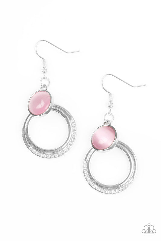 Dreamily Dreamland - Pink earrings