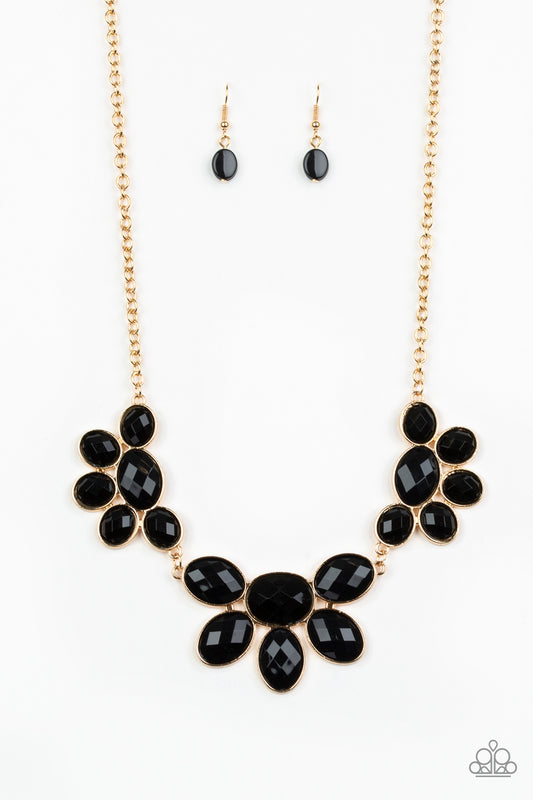 Flair Affair - Black/Gold necklace