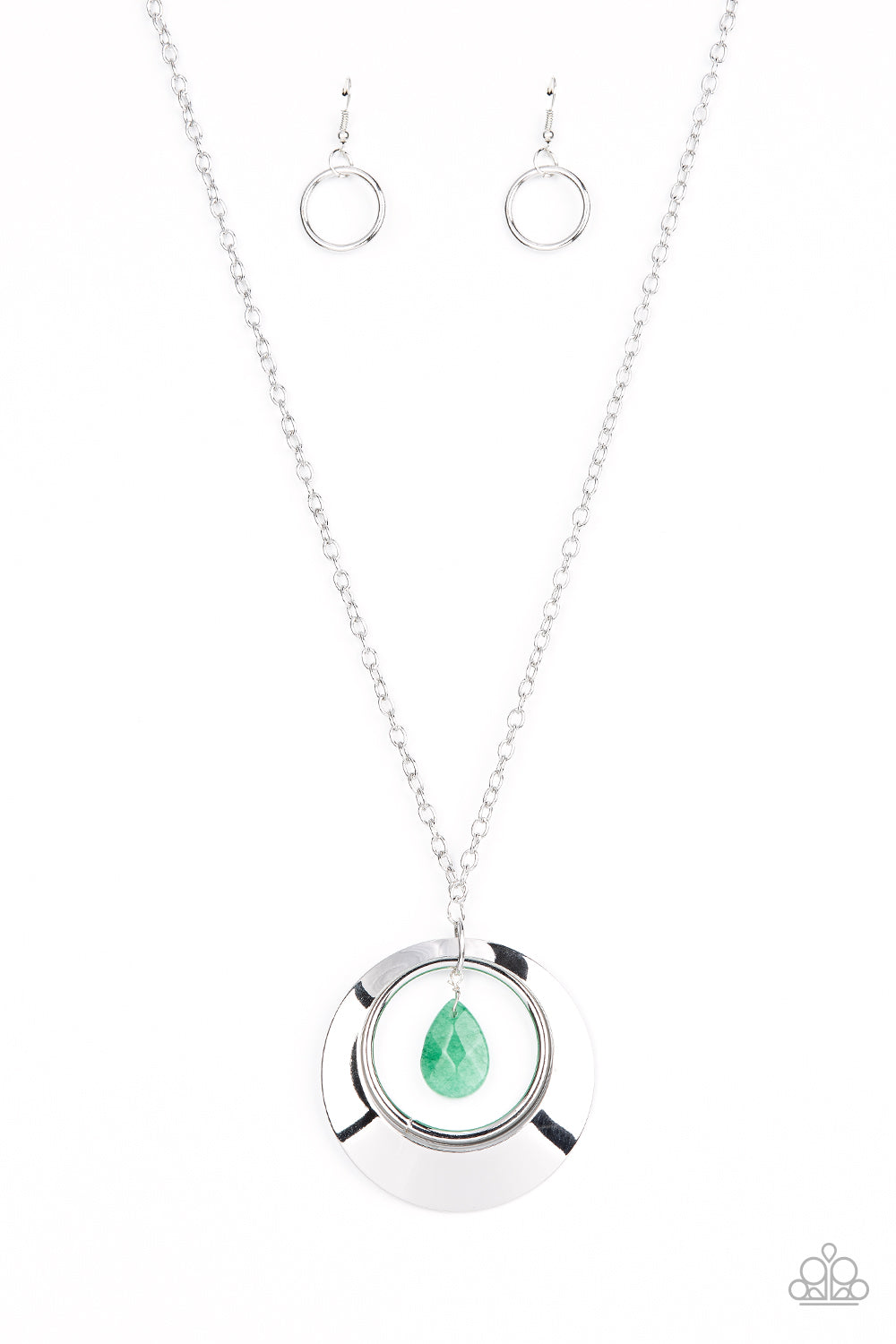 Inner Tranquility - Green necklace